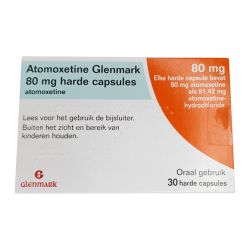 Атомоксетин 80 мг Европа :: Аналог Когниттера :: Glenmark капс. №30 в Владивостоке и области фото